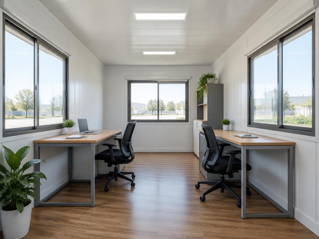 Furnished Office Containers & Modular Offices for sale in Pakistan and the Middle East